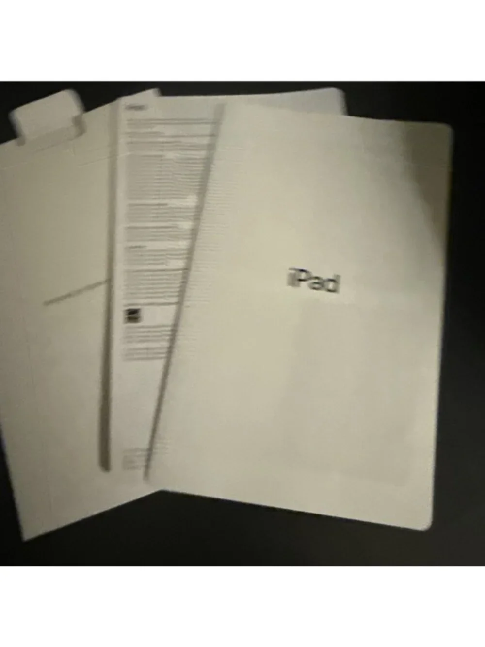 Apple empty box